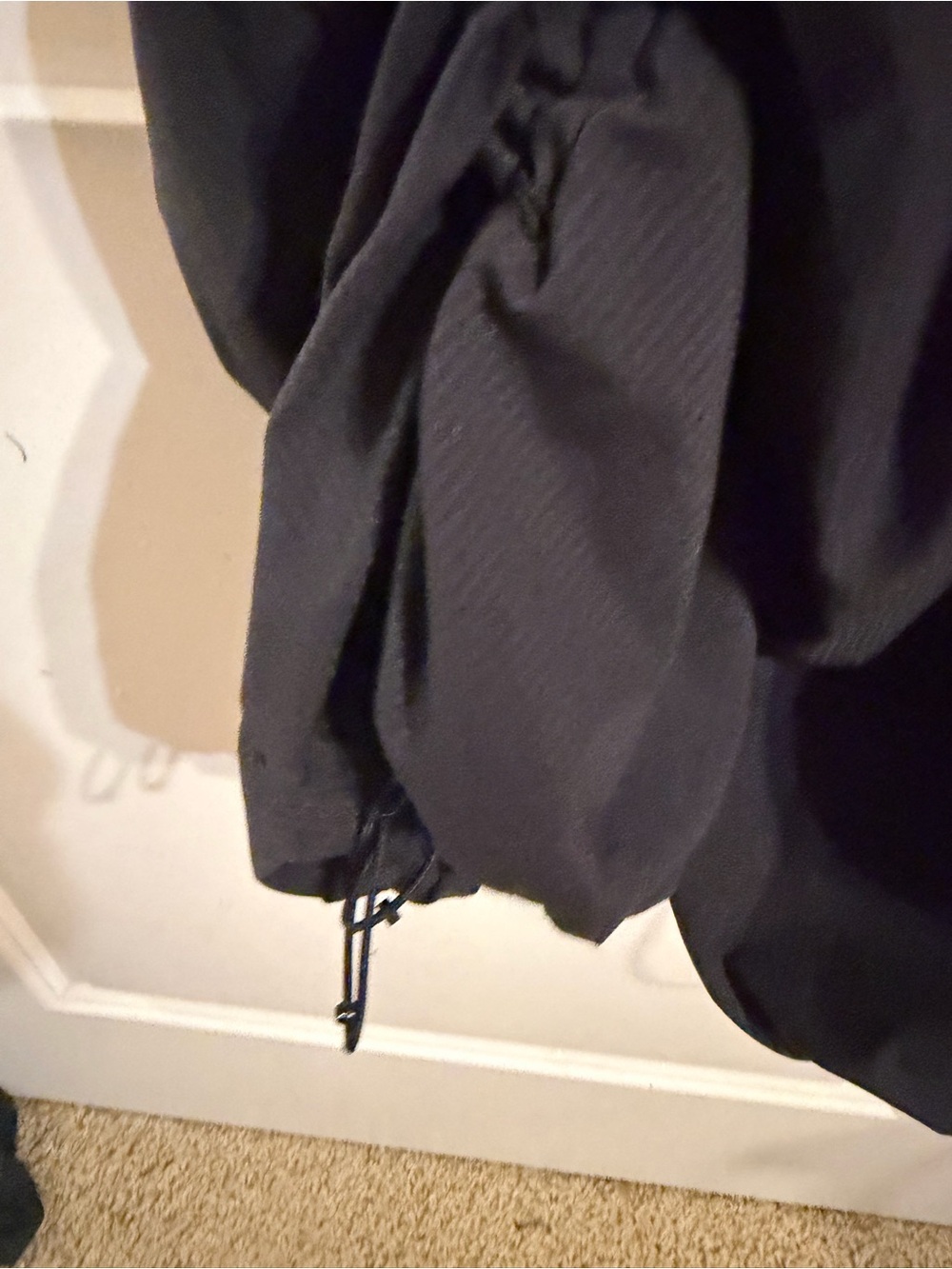 lululemon Black Women's Dance Studio Cargo Pants with Drawstring - Picture 6 of 9